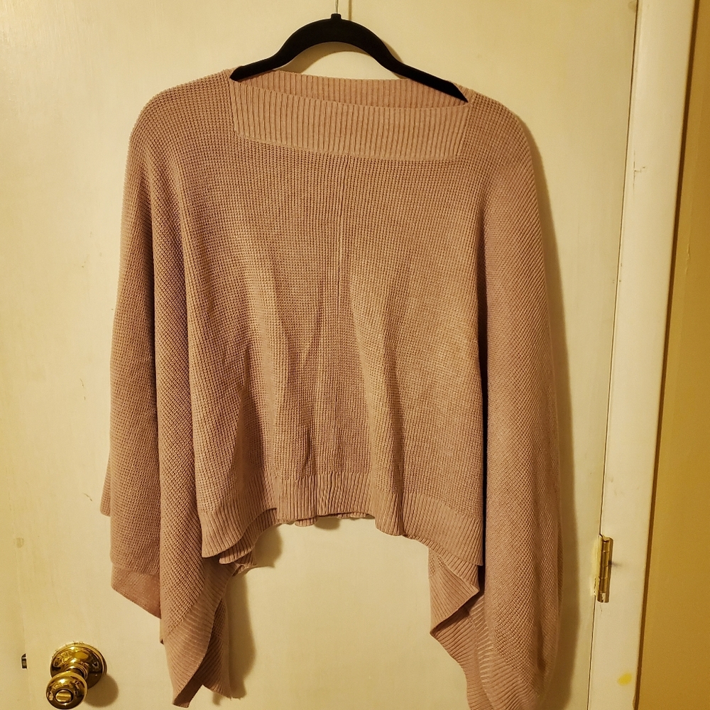 Pink Sweater/Poncho